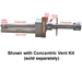 Horizontal Pipe Kit for Sterling Concentric Vent - 4610