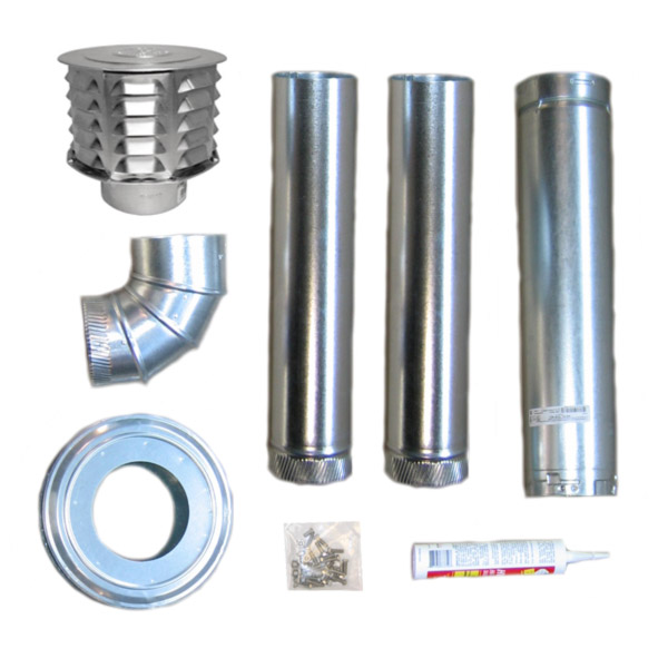 チリ　NEVADA Sterling TF / XF Heater Horizontal Vent Kit from ACF Greenhouses