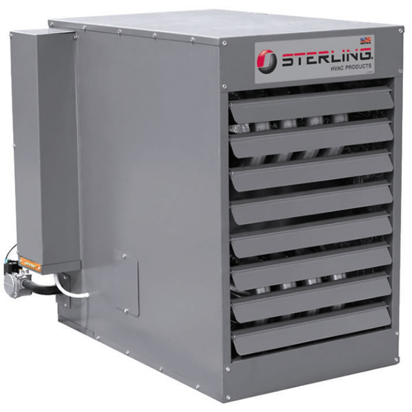 Sterling XF100 Propane & Natural Gas Unit Heaters in Stock & on