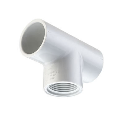 "Build Your Own" 1/2" Threaded PVC Tee (5 pack) build, tee, threaded, watering, own, greenhouse, pack), supplies, 1/2, pvc, your