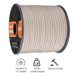 5/32" Nylon Shade Tie Down Rope roll), nylon, rope, down, covers, greenhouse, (200, supplies, 1/8, tie, coveringscooling, shade
