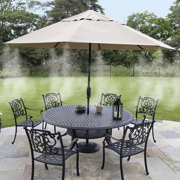 Flexible Mist Cooling System from ACF Greenhouses