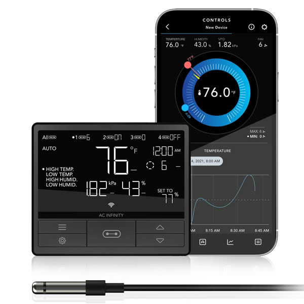 AC Infinity 69 Pro 4 Outlet WIFI Controller - 4821310