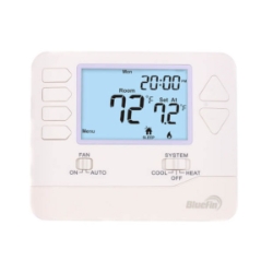 Bluefin Programmable Heating Thermostat thermostat, heating, low, voltage, programmable, digital, thermastat, best, heater, heat, 24, bluefin, robertshaw, robert, shaw