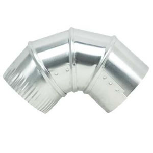 Concentric Vent Combustion / Inlet Air Elbow inlet, combustion, air. vent, flue, duct, pipe, furnace, exhaust, gas, sterling, heater, category, elbow