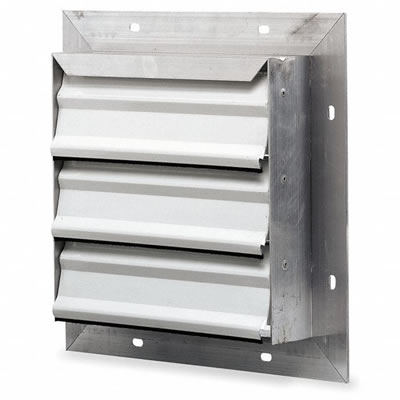 Exhaust / Intake Louvered Shutter Vents for Fans From ACF Greenhouses
