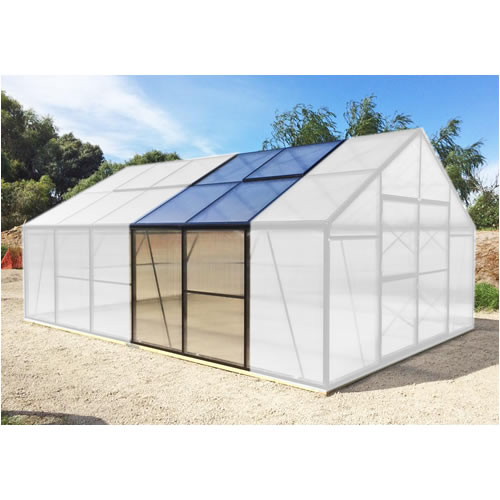 Grow More 6' 6" Greenhouse Extension for GM16 grow, more, greenhouse, kits, hobby, sale, small, polycarbonate, diy, backyard, winter, garden, extension