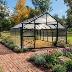 GM13 - Grow More 13 Wide Greenhouse Kits grow, more, greenhouse, kits, hobby, sale, small, polycarbonate, diy, backyard, winter, garden, aluminum