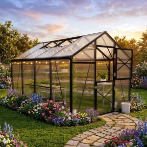 GM8 - Grow More 8' Wide Greenhouse Kits