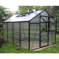 GM8 - Grow More 8' x 11' Greenhouse Kit grow, more, greenhouse, kits, hobby, sale, small, polycarbonate, diy, backyard, winter, garden, aluminum