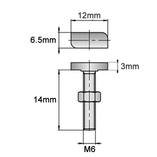 Greenhouse T Bolts (20 pack) - 2531105