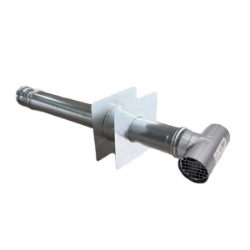 Modine HD Hot Dawg Heater Category 3 Vent Kits modine, heater, hd, hot, dawg, dog, vent, kit, exhaust, category, 3, III, stainless, steel, UL, 1738, HD30, HD,45, HD60, HD75, HD100, HD125, system, venting, pipe, package