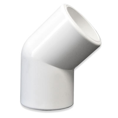 PVC Fitting - 45 Elbow Connector - PH2556224