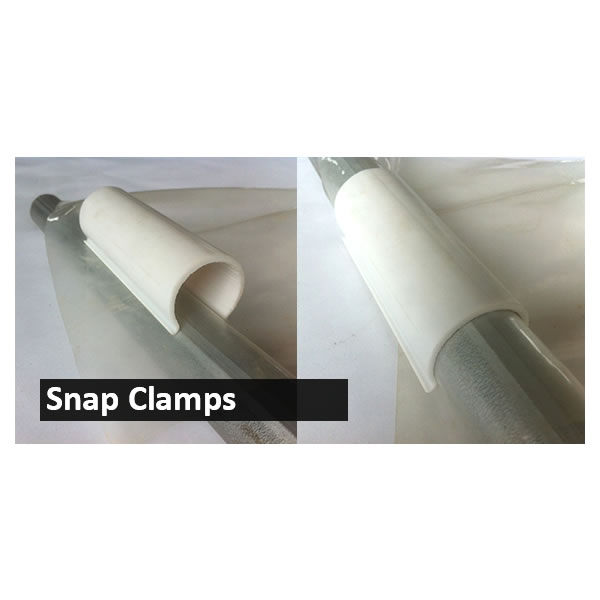 Pvc Snap Key PVC Snap Clamps #SC