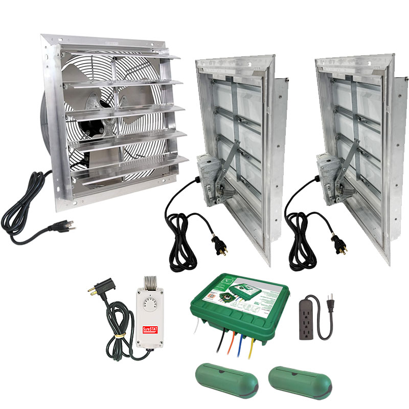 Premium Plug-In Exhaust Fan Systems - 8007100