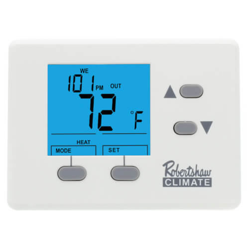 RobertShaw Programmable Heating Thermostat thermostat, heating, low, voltage, programmable, digital, thermastat, best, heater, heat, 24, robertshaw, robert, shaw