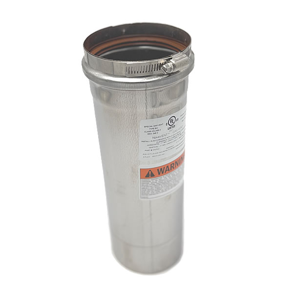 Stainless Steel Category 3 Vent Pipe for Modine & Sterling Heaters