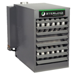 Sterling AF100 Gas Heater (Stainless Steel) sterling, af100, heater, gas, propane, stainless, steel, furnace, greenhouse, shop, natural, separated, combustion, agriculture