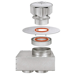 Sterling XF Concentric Vent Kit  sterling, xf, concentric, vent, kit, flue, exhaust, separated, combustion, sealed, X7-H5, X7-H6, X7-V5, X7-V6