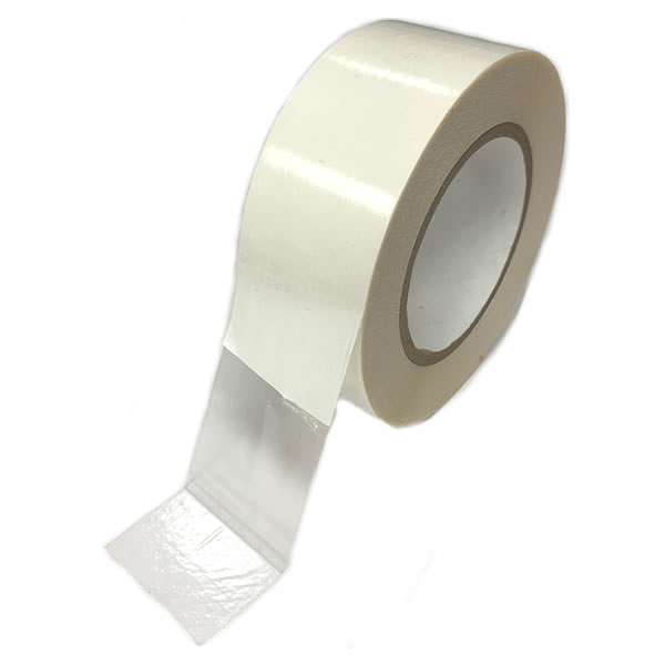 Super Sticky Double Sided Tape 2" x 165 double, sided, adhesive, poly, tape, bubble, plastic, repair, greenhouse polyethylene, fasten, secure, install