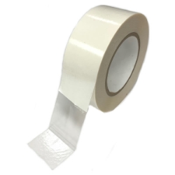 Super Sticky Double Sided Tape 2" x 165 double, sided, adhesive, poly, tape, bubble, plastic, repair, greenhouse polyethylene, fasten, secure, install