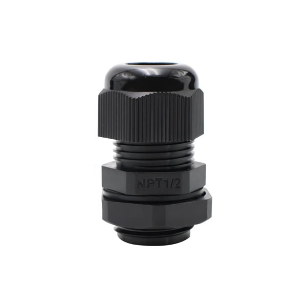 Watertight 1/2" Cord Connector watertight, cord, connector, fitting, cover, thermostat, water, proof, greenhouse, surestat, temperature, control, plastic