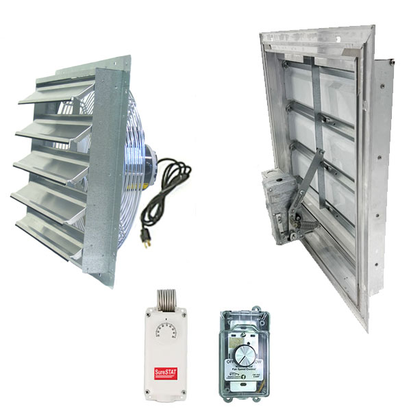 Wired Variable Speed Exhaust Fan Systems - 8005150
