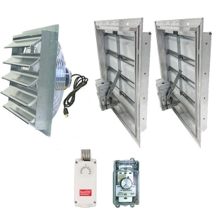 Wired Variable Speed Exhaust Fan Systems