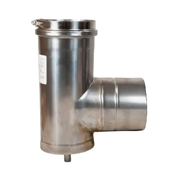 Stainless Steel Category 3 Vertical Drain Tee - VT-4650170