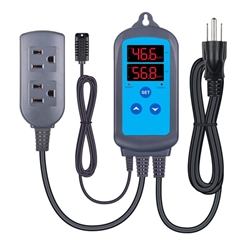Plug-in Digital Humidity Controller humidity, control, controller, humidistat, humidify, dehumidify, portable, plug, in, prewired, outlet, receptacle