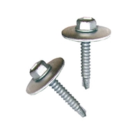 Tek Screw Bubble Fasteners (20 pack) tek, screw, fastener, bubble, covering, insulation, washer, self, tapping, hex, head, greenhouse