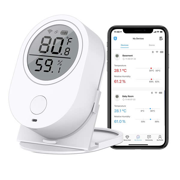 WIFI Greenhouse Monitoring System wifi, greenhouse, thermometer, hygrometer, meter, monitor, alarm, temperature, humidity, bluetooth